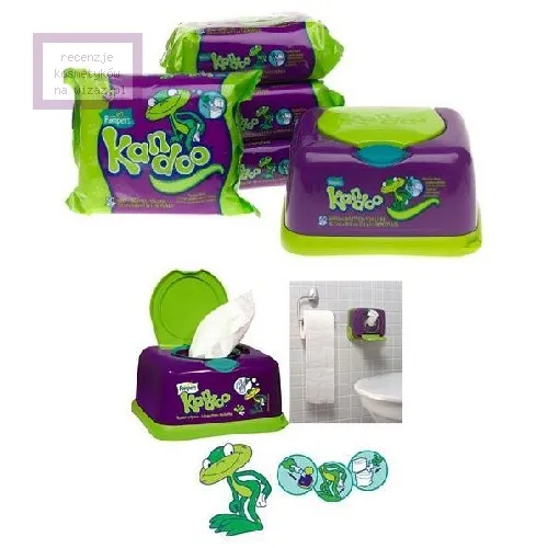 Pampers Kandoo, Flushable Wipes (Nawilżane chusteczki dla dzieci)