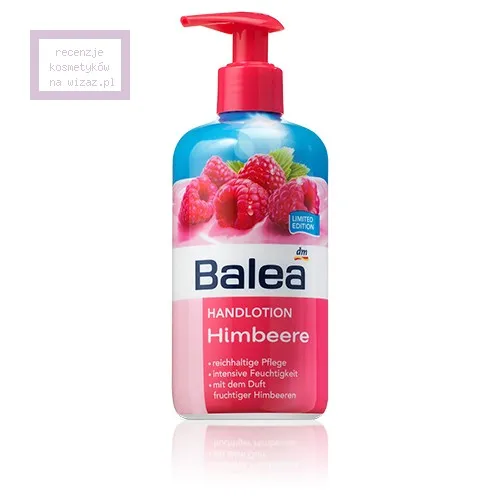 Balea Handlotion Himbeere (Balsam do rąk malinowy)