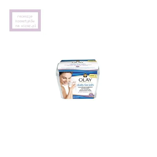 Olay Daily Facials, Lathering Cleansing Cloths (Suche chusteczki głęboko czyszczące do cery mieszanej i tłustej)