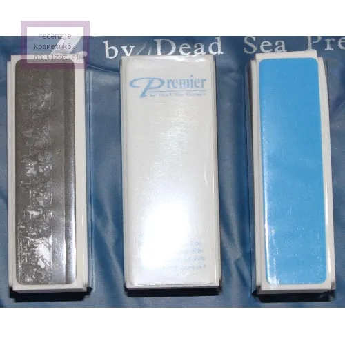 Premier Dead Sea Magiczna kostka do paznokci 3 - stopniowa polerka Nail Buffer Block, Premier Dead Sea