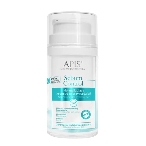 Apis Sebum Control, Normalizujący krem do twarzy na dzień - 1