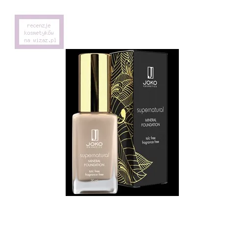 Joko Supernatural Mineral Foundation (Podkład naturalny bez talku i zapachu)