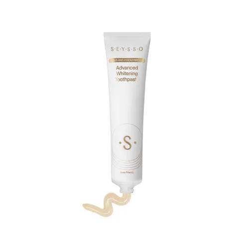 SEYSSO Gold Advanced Whitening Toothpaste (Wybielająca pasta do zębów ze złotem i koenzymem Q10) - 2