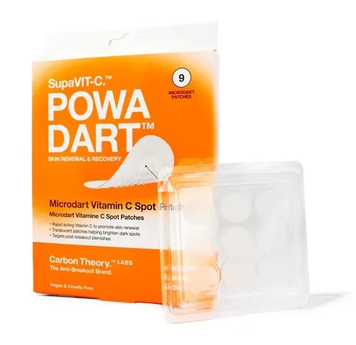 Carbon Theory SupaVIT-C, Powa Dart Patches (Plastry na wypryski z witaminą C)