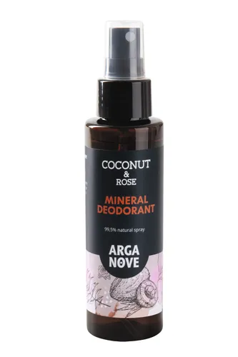 Arganove Dezodorant mineralny `Róża z kokosem` - 1