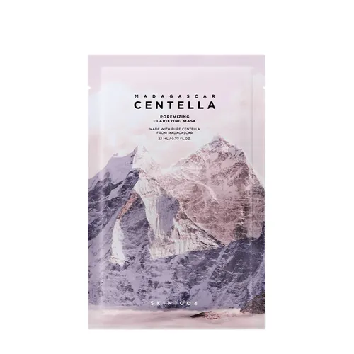Skin1004 Madagascar Centella, Poremizing Clarifying Mask (Maska do twarzy w płachcie zmniejszająca widoczność porów)