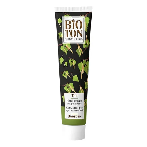 Bioton Cosmetics Tar Hand Cream Antiplogistic (Krem do rąk z dziegciem brzozowym)