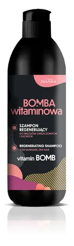 Joanna Bomba witaminowa, Szampon regenerujący do włosów zniszczonych i suchych