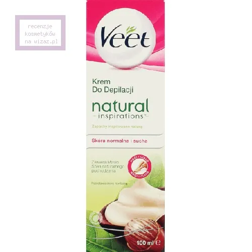 Veet Natural Inspirations, Krem do depilacji z masłem shea