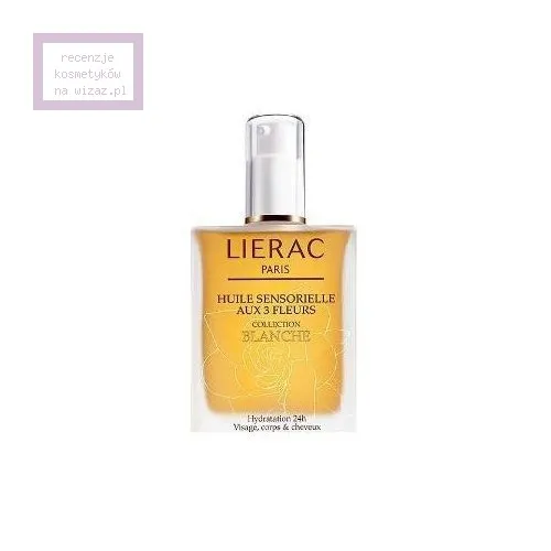 Lierac Collection Blanche, Huile Sensorielle aux 3 Fleurs (Zmysłowy olejek z 3 kwiatami do skóry i włosów)