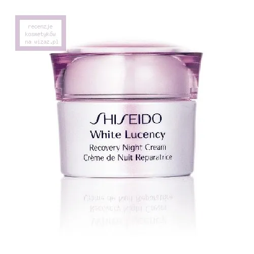 Shiseido White Lucency, Recovery Night  Cream (Krem naprawczy na noc)