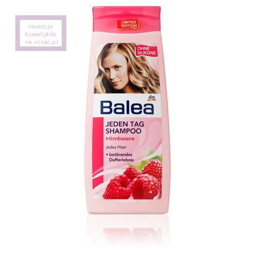 Balea Jeden Tag Shampoo Himbeere (Szampon do codziennego mycia włosów malinowy)