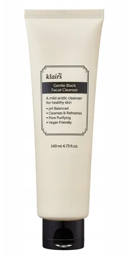 Klairs Gentle Black Facial Cleanser (Pianka do mycia twarzy)