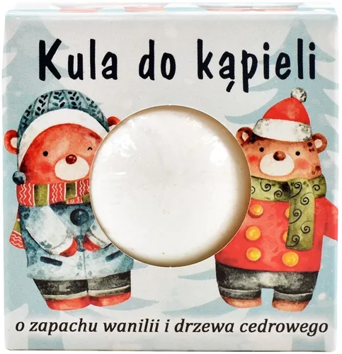 Manufaktura Piękna Świątreczna kula do kąpieli z olejkami z awokado i pestek winogron (różne zapachy) - 2