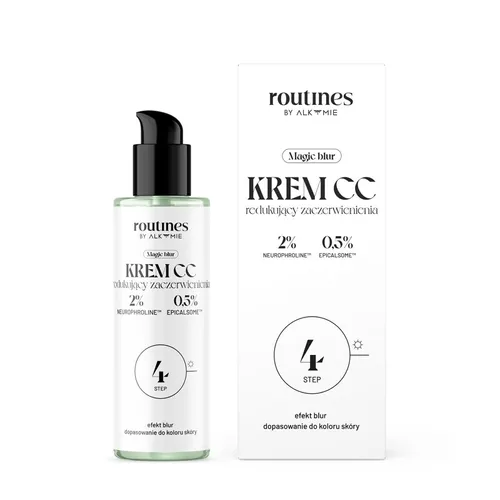 Routines by Alkmie Krem CC redukujący zaczerwienienia