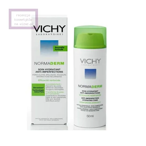 Vichy Normaderm, Krem nawilżający zwalczający niedoskonałości skóry
