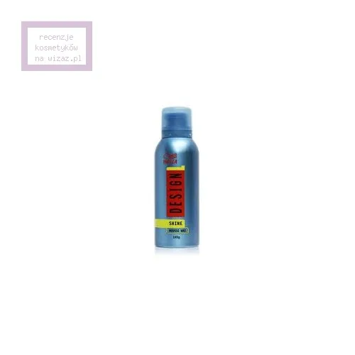 Wella Design, Shine Mousse Wax (Pianka z woskiem)
