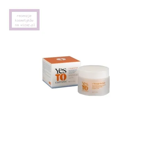 Yes To Yes to Carrots, Moisturising Night Cream (Krem nawilżający na noc)