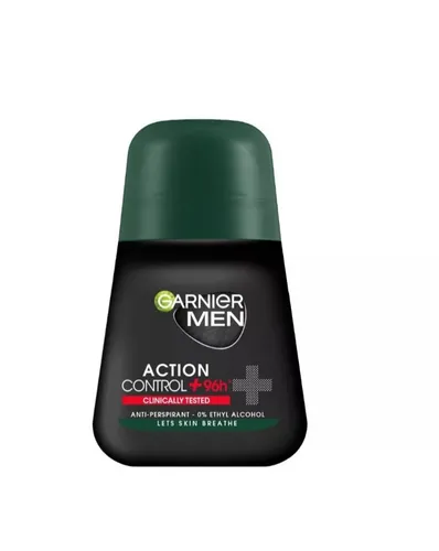 Garnier Men, Active Control+ Clinically Tested 96H Antiperspirant Roll-on (Antyperspirant roll-on dla mężczyzn) - 1