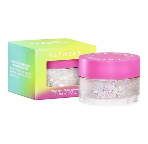 Sephora Collection, Color Twister, Glitter Jam (Brokatowy żel do twarzy i dekoltu)