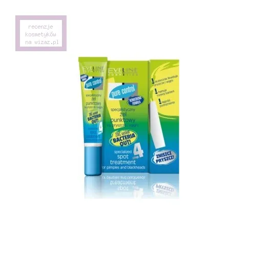 Eveline Cosmetics Pure Control, Specjalistyczny żel punktowy na pryszcze i wągry