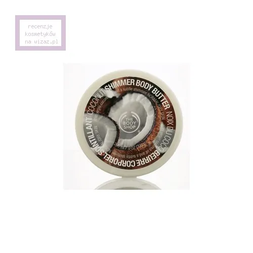 The Body Shop Coconut, Shimmer Body Butter (Kokosowe masło z efektem nabłyszczenia)