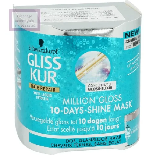 Schwarzkopf Gliss Million Gloss, Maseczka zapewniająca świetlne refleksy - 2