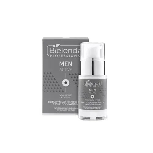 Bielenda Professional Men Active, Energetyzujący krem pod oczy z kompleksem witamin - 1