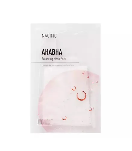 Nacific AHA BHA Balancing Mask Pack (Maska do twarzy w płachcie z kwasami AHA, BHA)