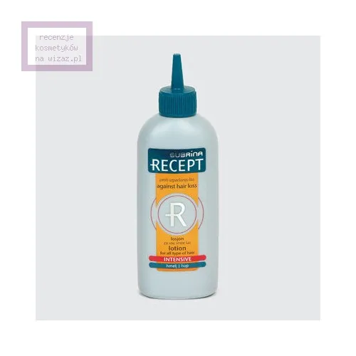 Ilirija Subrina Recept Intensiv, Lotion Against Hair Loss (Lotion przeciw wypadaniu włosów)