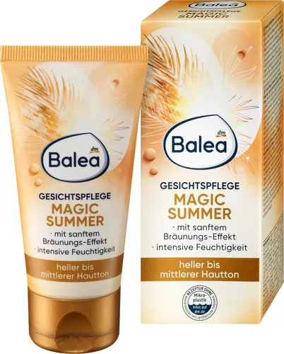 Balea Magic Summer, Face Cream (Krem brązujący do twarzy)