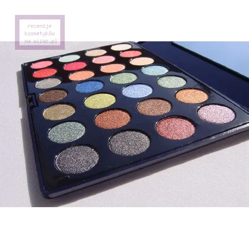 Miss Rose Delicately Wet Eyeshadow (Paleta 28 cieni holograficznych)