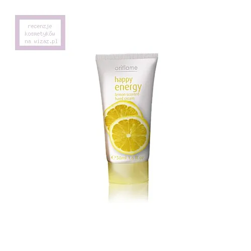 Oriflame Happy Energy, Lemon Scented Hand Cream (Energetyzujący krem do rąk)
