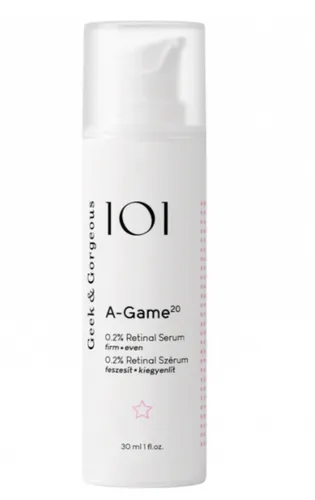Geek and Gorgeous A-Game 20, 0,2% Retinal Serum (Serum z 0,2% retinalu)