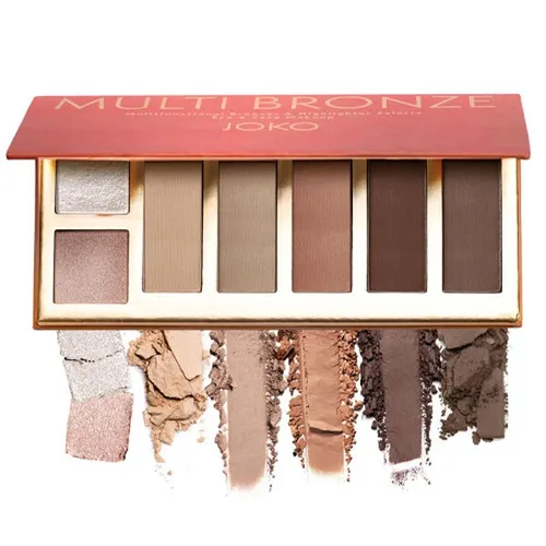 Joko Multi Bronze, Multifunctional Bronze & Highlighter Eye & Face Palette (Multifunkcyjna paleta do makijażu oczu i twarzy)