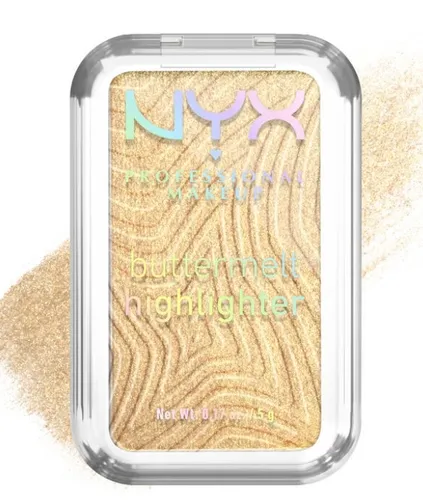 NYX Professional Makeup Buttermelt, Highlighter (Rozświetlacz)