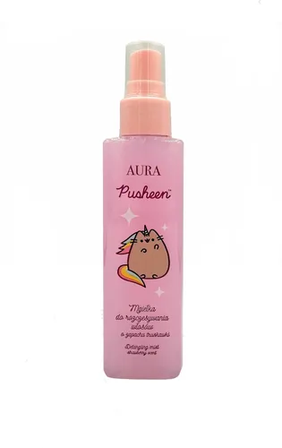 Aura Pusheen, Detangling Mist with Strawberry Scent (Mgiełka do rozczesywania włosów o zapachu truskawki)