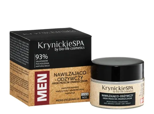 Krynickie Spa Nawilżająco-odżywczy krem do twarzy dla mężczyzn