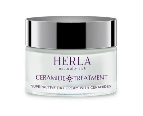 Herla Ceramide Treatment, Superactive Day Cream with Ceramides (Krem z ceramidami do twarzy na dzień)
