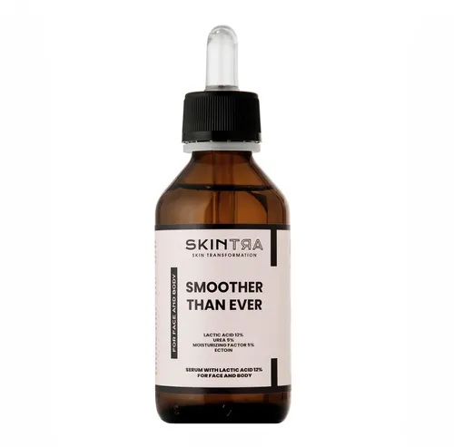 SkinTra Smoother Than Ever, Serum z kwasem mlekowym 12% do ciała I twarzy