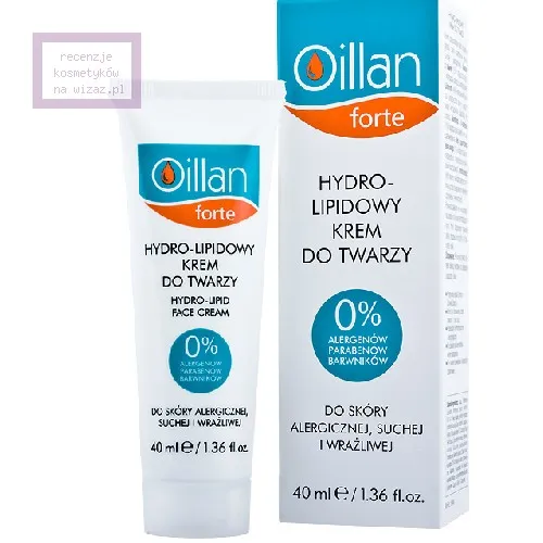 Oillan Forte, Hydro - lipidowy krem do twarzy
