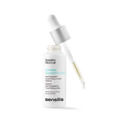 Sensilis Sensitine Skin Lab, Supreme Booster FeCE, Antioxidant & Antipollution Serum (Lekkie serum antyoksydacyjne do twarzy)