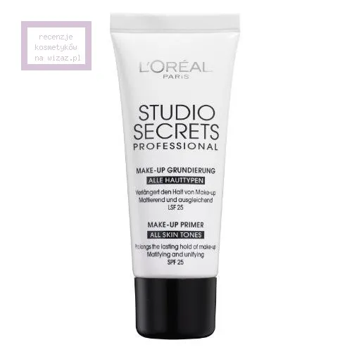 L'Oreal Paris Studio Secrets Professional, Make-Up Primer (Baza matująca i wyrównująca koloryt)
