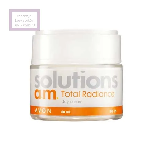 Avon Solutions, Total Radiance, Krem na dzień SPF 15 `Źródło energii`