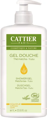 Cattier Matcha Tea-Yuzu, Shower Gel (Herbata Matcha, Żel pod prysznic)