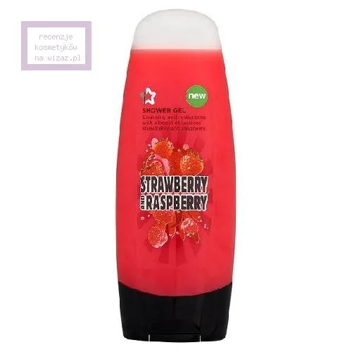 Superdrug Fruit Source, Strawberry & Raspberry Shower Gel (Żel pod prysznic truskawkowo - malinowy)