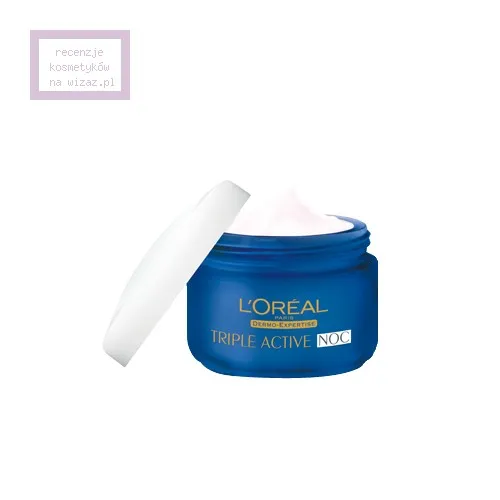 L'Oreal Paris Triple Active, Krem odżywczy na noc