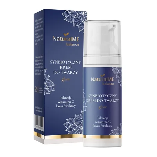 NaturalME Balance, Glow, Synbiotyczny krem do twarzy