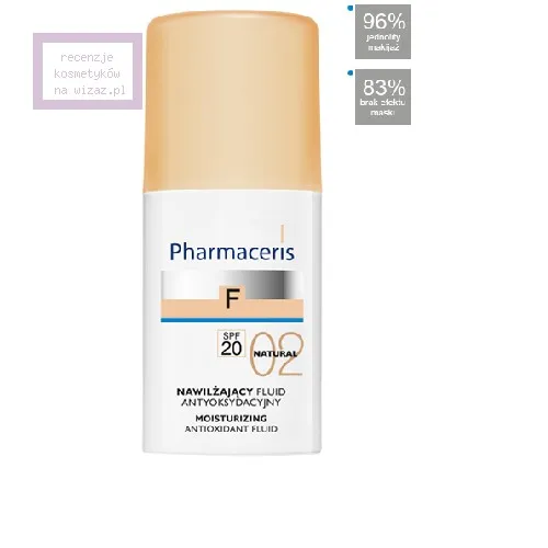 Pharmaceris F, Nawilżający fluid antyoksydacyjny z sylimaryną SPF20 - 4