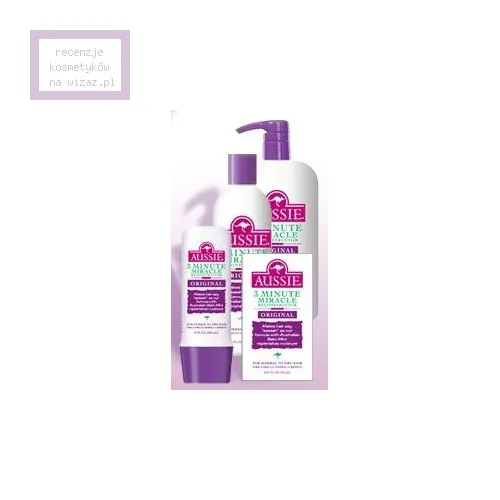Aussie 3 Minute Miracle Reconstructor, Original for Normal to Dry Hair (Intensywniej odżywiająca 3 - minutowa maseczka do włosów)